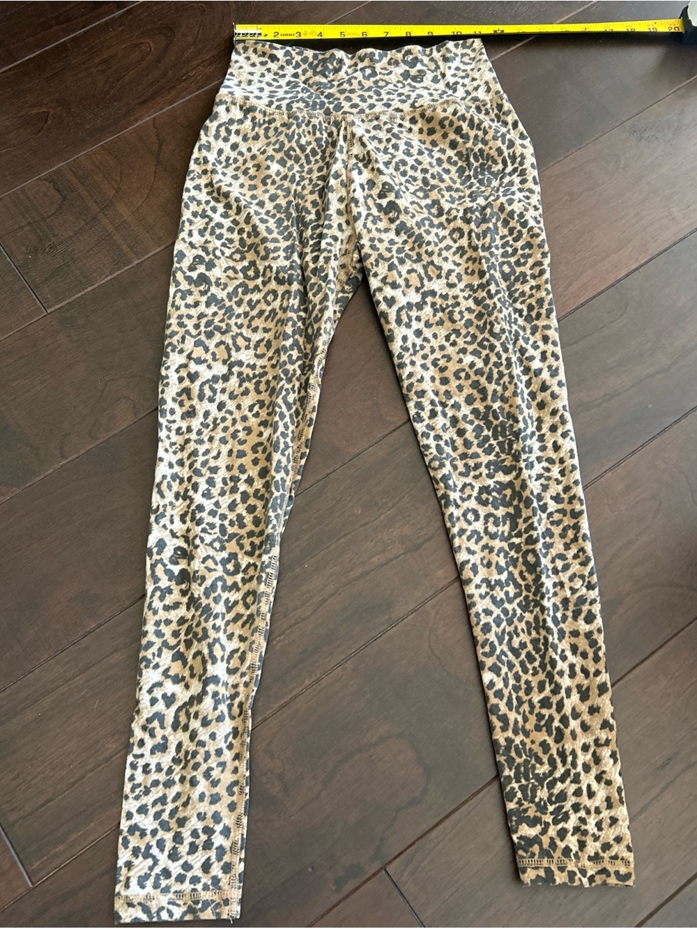 Ragdoll Leopard Print Leggings - Tan & Black